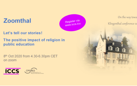 Register now! online event on storytelling and religion in education